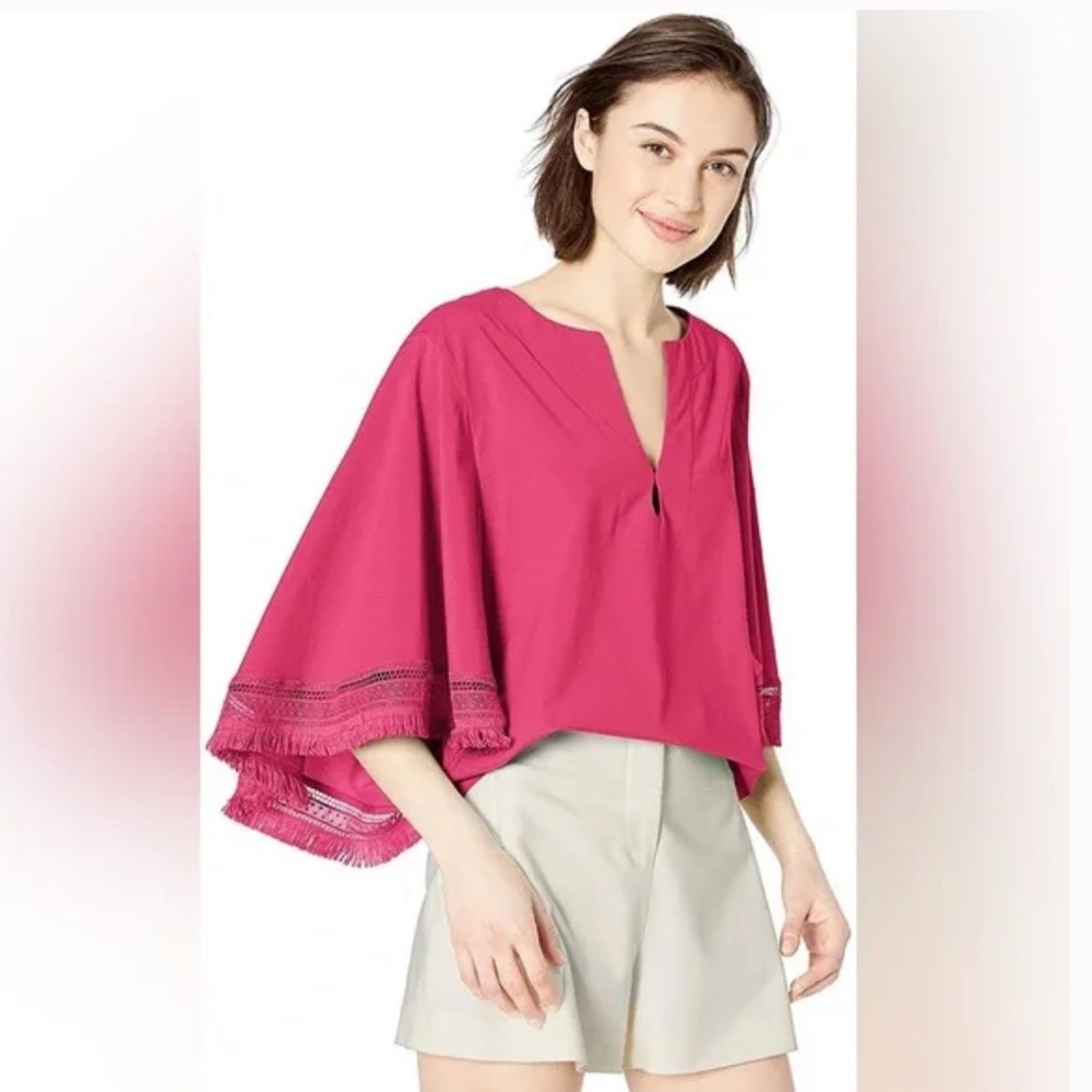 TRINA TURK pink top size M